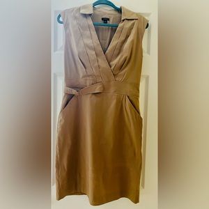 Ann Taylor Khaki Dress